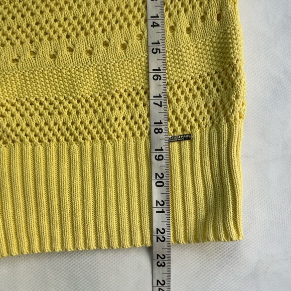 Marc New York Yellow Knit Women's Sweater - Picture 7 of 10